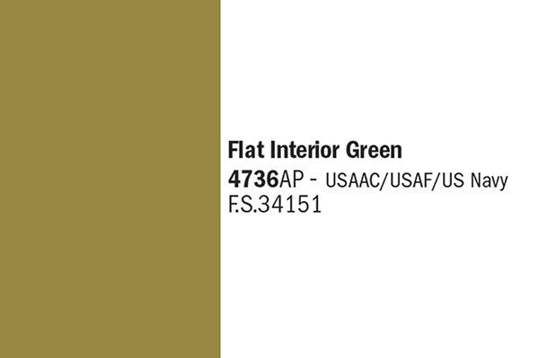 Flat Interior Green